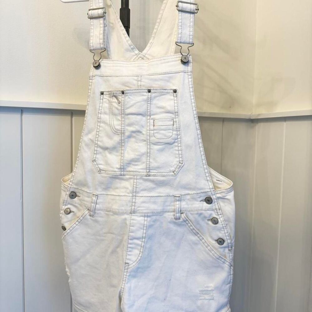 Unionbay Women's White Dungarees-overalls